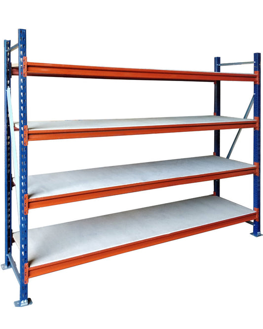 Longspan 2000H x 600D x 1900L 4Levels